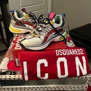 D Squared Bubble Shoe and Tee Shirt